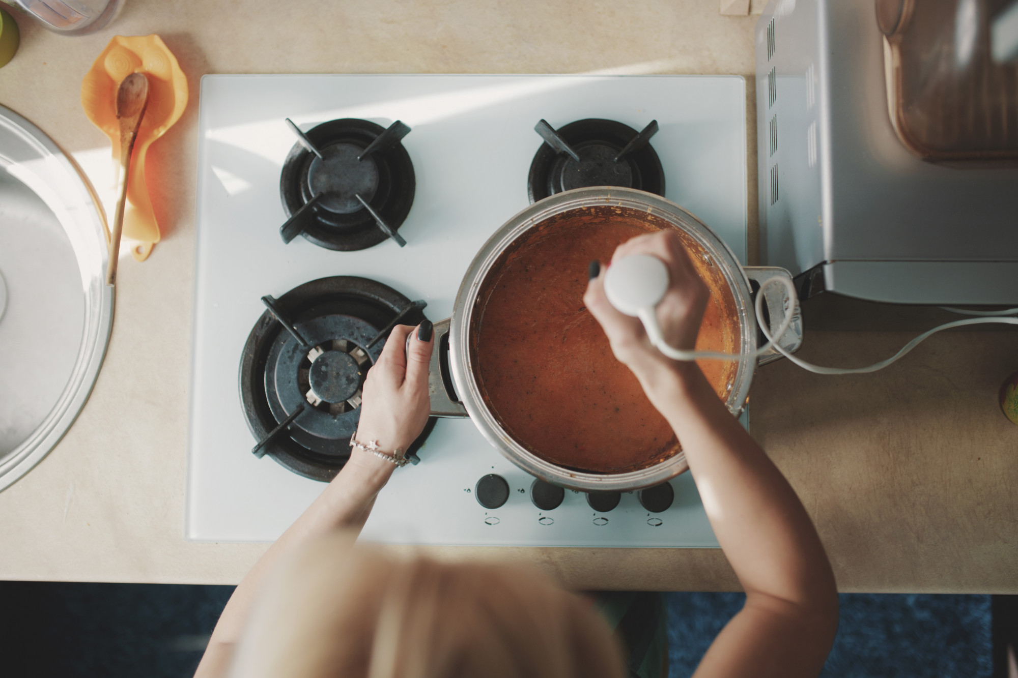 Maintaining Stove Top