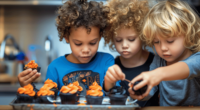 Halloween kitchen decor