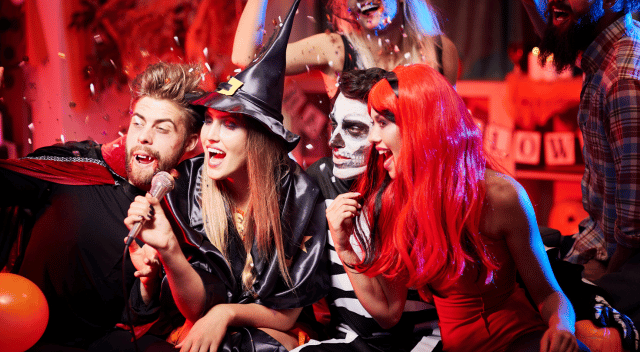 Halloween party in Toronto